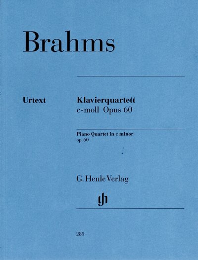 J. Brahms: Klavierquartett c-moll op. , VlVlaVcKlav (Stsatz)
