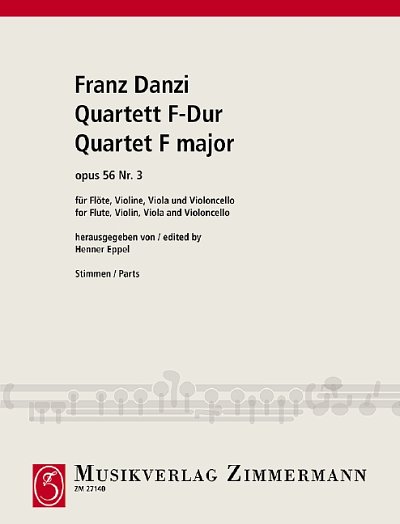 DL: F. Danzi: Quartett F-Dur, FlVlVlaVc (Stsatz)