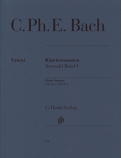 C.P.E. Bach: Klaviersonaten - Auswahl I, Klav