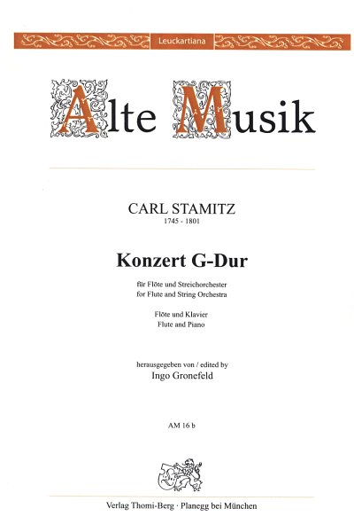 C. Stamitz: Konzert G-Dur Op 29 - Fl Str