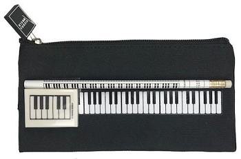 Mäppchen Tastatur de luxe (schwarz-weiß)