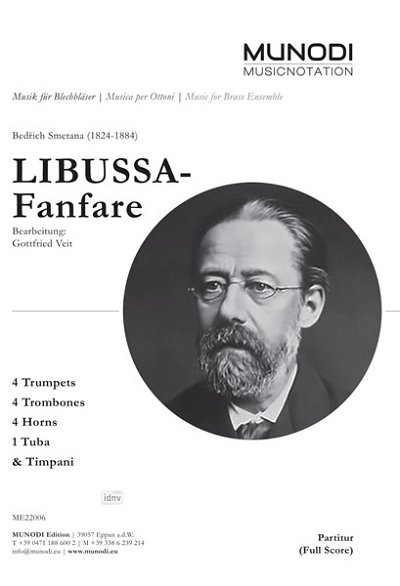 B. Smetana: Libussa-Fanfare, Blech (Pa+St)