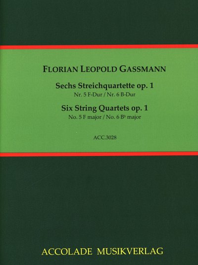 F.L. Gassmann: 6 Streichquartette op.1