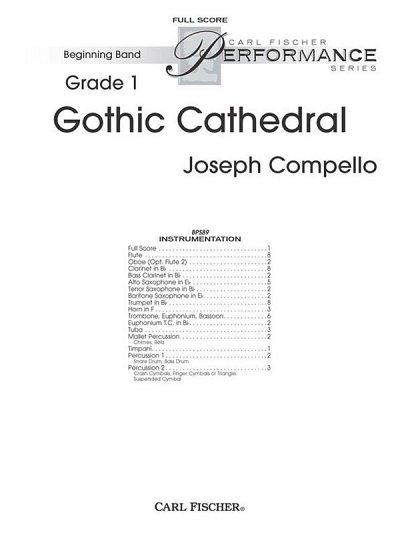 J. Compello: Gothic Cathedral, Blaso (Part.)
