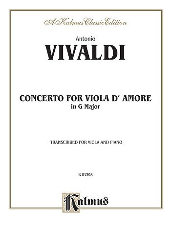 A. Vivaldi: Concerto for Viola d'Amore