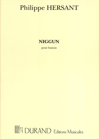 P. Hersant: Niggun, Fag