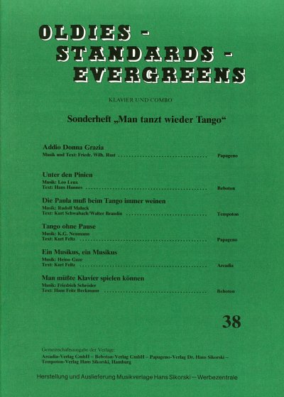 Oldies Standards Evergreens 38