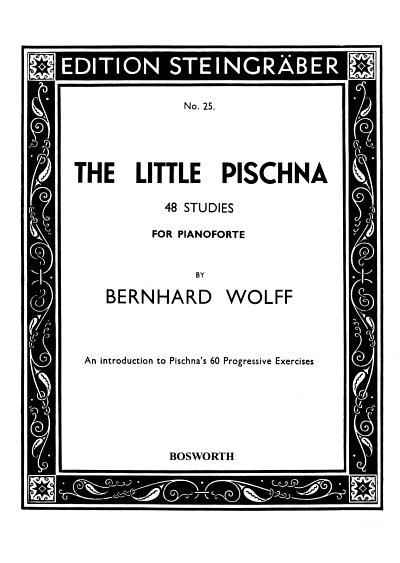 The Little Pischna: 48 Studies for Pianoforte, Klav