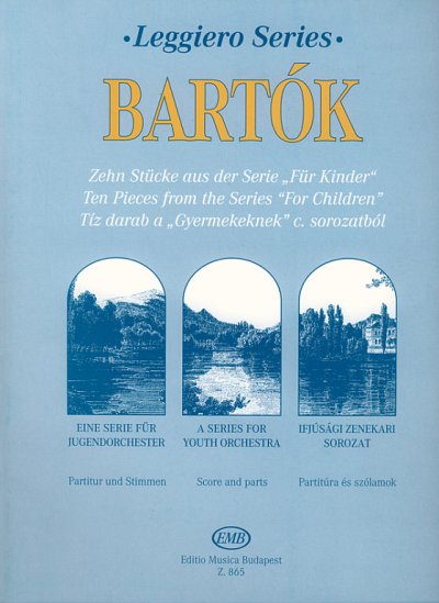 B. Bartók: Zehn Vortragsstücke aus der Serie ', Stro (Pa+St)
