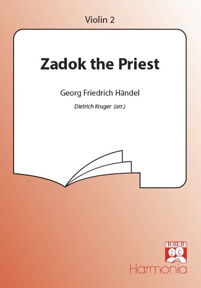 G.F. Händel: Zadok the priest (Vl)