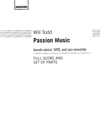 AQ: W. Todd: Passion Music, GesGchJazz (Pa+St) (B-Ware)