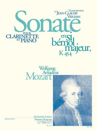 W.A. Mozart: Sonate B-Flat KV454, KlarKlv (KlavpaSt)