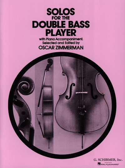 O. Zimmerman: Solos for the Double Bass Player, KbKlav (Bu)