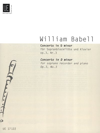 W. Babell: Konzert Nr. 3 op. 3/3  (KA)