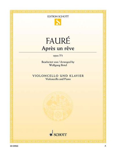 DL: G. Fauré: Après un rêve, VcKlav
