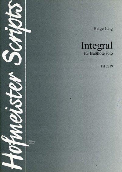 H. Jung: Integral für Baßflöte