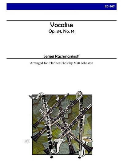 S. Rachmaninow: Vocalise for Clarinet Choir (Pa+St)