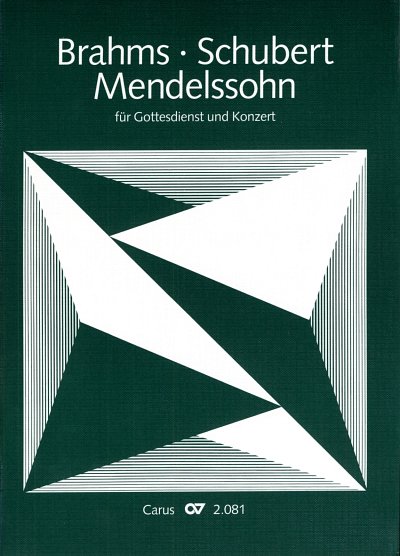 W. Bretschneider: Chorbuch Brahms, Mendelssoh, Gch;Org (Chb)