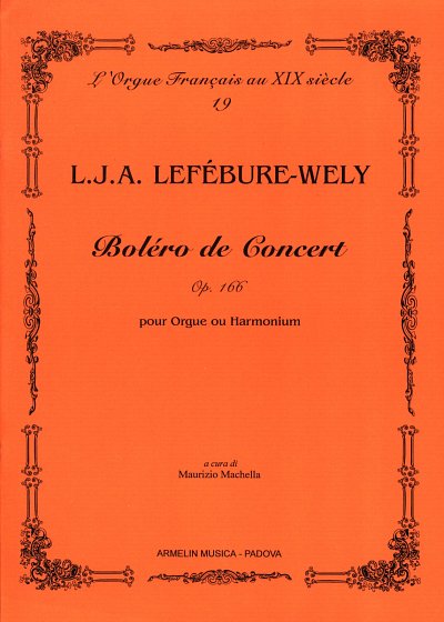 L. Lefebure-Wely: Bolero de Concert op. 166, Org
