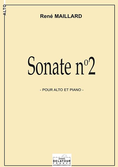MAILLARD René: Sonate n°2 für Viola und Klavier