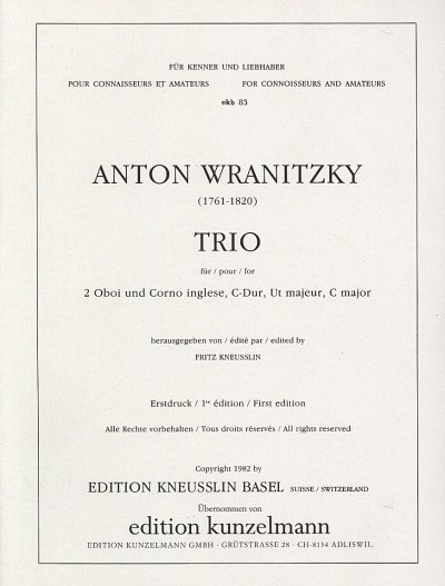 A. Wranitzky: Trio C-Dur, 2ObEh (Stsatz)