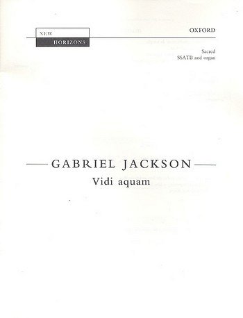 G. Jackson: Vidi Aquam, Ch (Chpa)
