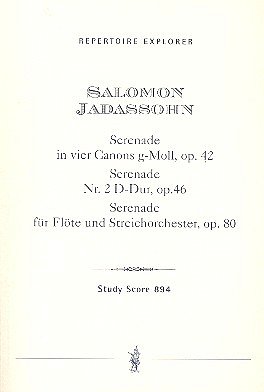 S. Jadassohn: 3 Serenaden für Orchester