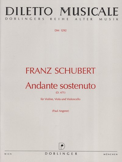 F. Schubert: Andante sostenuto op. D 471 D 471