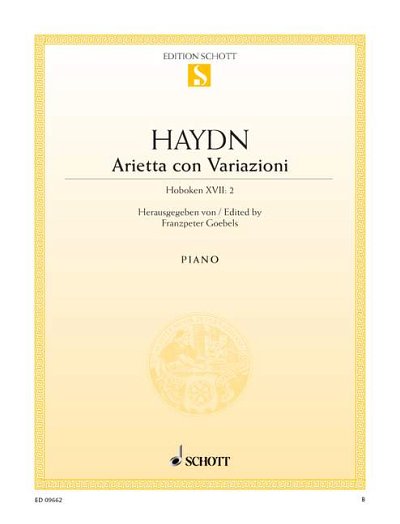 DL: J. Haydn: Arietta con Variazioni, Klav