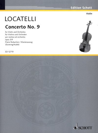 P.A. Locatelli: Concerto G-Dur Op 3/9 - Vl Orch