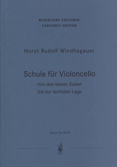 H.R. Windhagauer: Schule für Violoncello, 1-2Vc