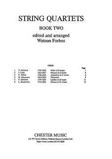 Easy String Quartets Book 2, 2VlVaVc (Pa+St)