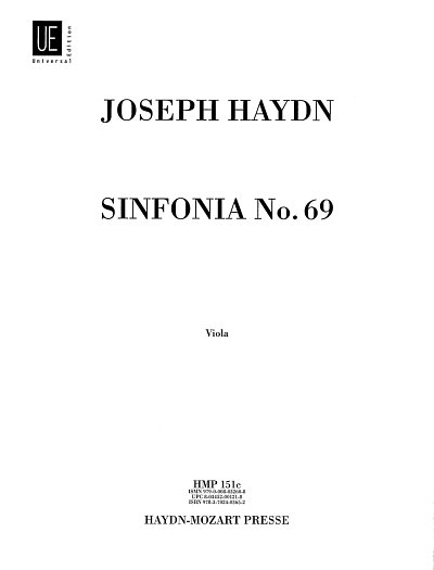 J. Haydn: Sinfonia Nr. 69 Hob. I:69, Sinfo (Vla)