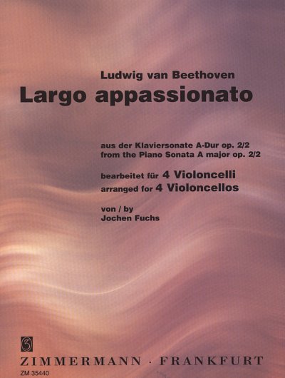 L. v. Beethoven: Largo appassionato, 4Vc (Pa+St)