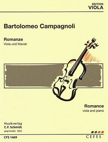 C. Bartolomeo: Romanze op. 34, VaKlv (Pa+St)
