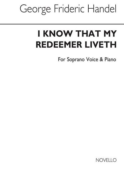 G.F. Händel: I Know That My Redeemer Liveth (, GesSKlav (Bu)