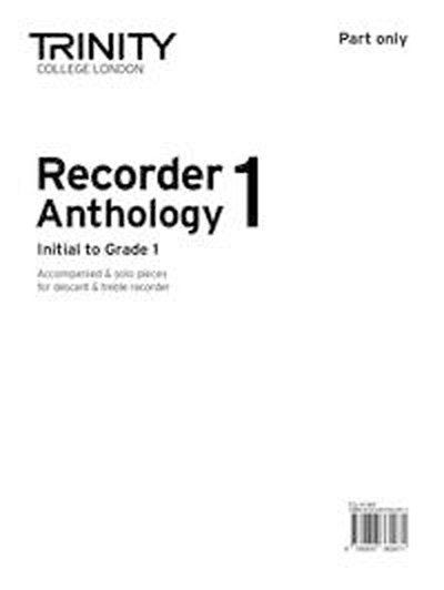 Recorder Anthology book 1 Part Only, Blfl