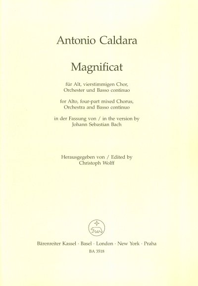 A. Caldara: Magnificat C-Dur, GesGchOrch (Part.)