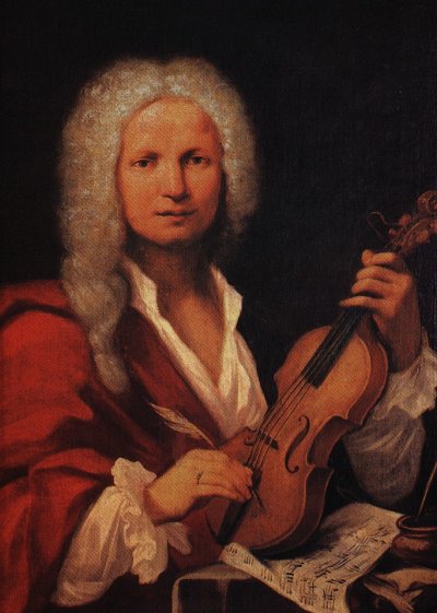 A. Vivaldi: Antonio Vivaldi Postkarte
