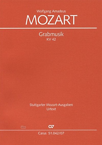 W.A. Mozart: Grabmusik Passionskantate Kv 42