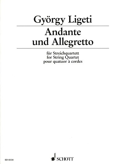 G. Ligeti: Andante und Allegretto , 2VlVaVc (Pa+St)