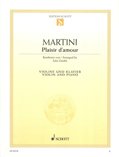 J.P.E. Martini: Plaisir d'amour , VlKlav