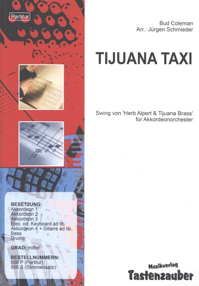 B.+.F.J. Coleman: Tijuana Taxi, AkkOrch (Part.)