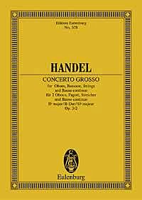 G.F. Händel: Concerto grosso B-Dur
