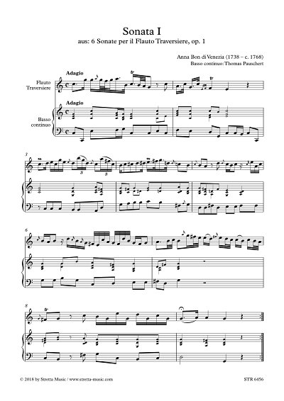 DL: A. Bon di Venezia: Sonate I, FlBc
