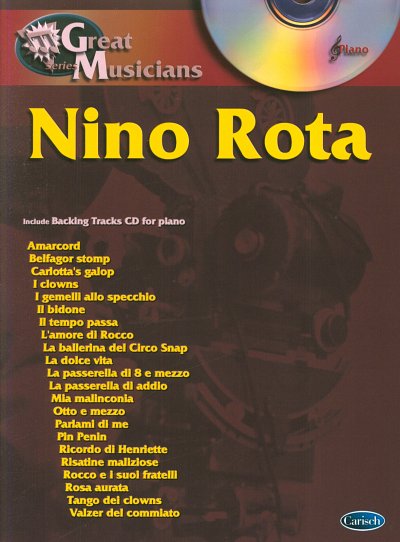 N. Rota: Nino Rota: Great Musicians Series, Klav (+CD)