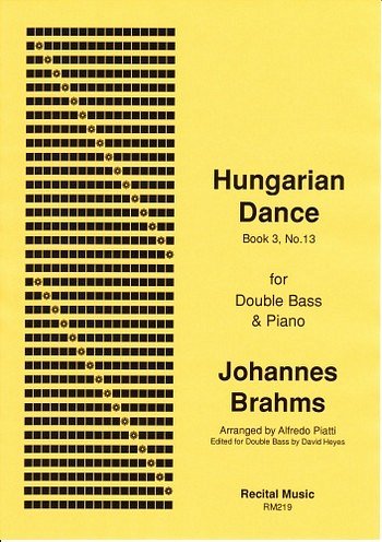 J. Brahms: Hungarian Dance, KbKlav (Bu)