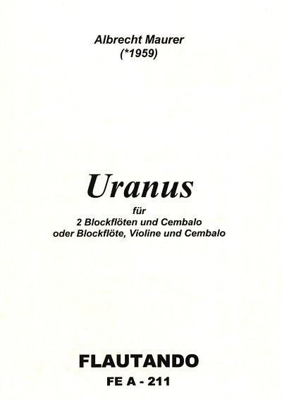 M. ALBRECHT: Uranus, SBlf