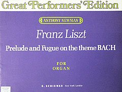 F. Liszt: Prelude And Fugue On The Theme BACH, Org