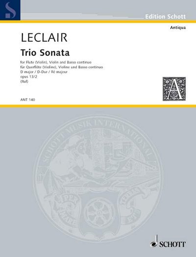 DL: J.-M. Leclair: Trio Sonata D-Dur (Pa+St)